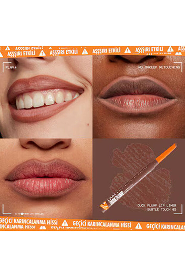 Duck Plump Plump Look Lip Liner Subtle Touch - 4