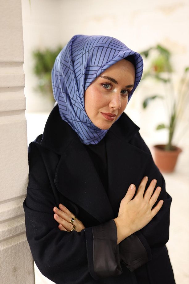 Twill İpek Eşarp 11447-38 - 4