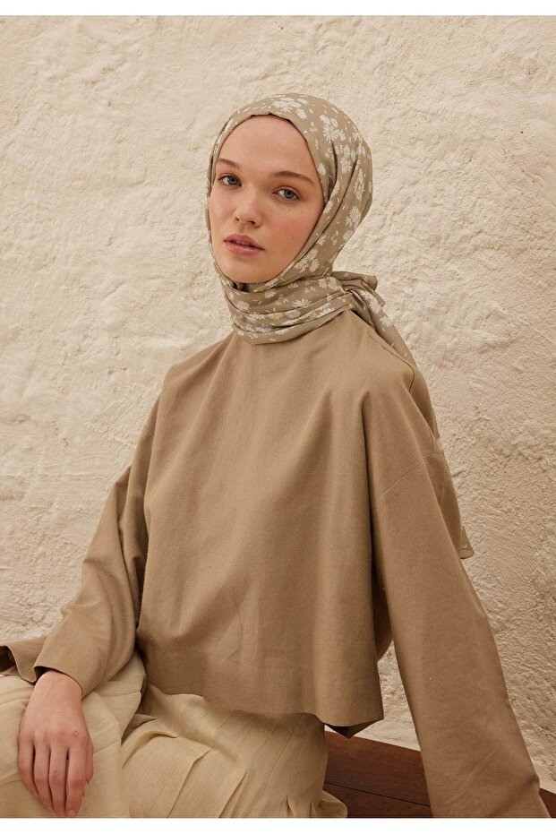 شال رامي منقوش من ديزي - مينك - 1