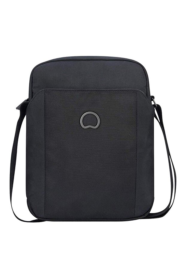Picpus 2 Compartment Vertical Mini Reporter Bag - Black