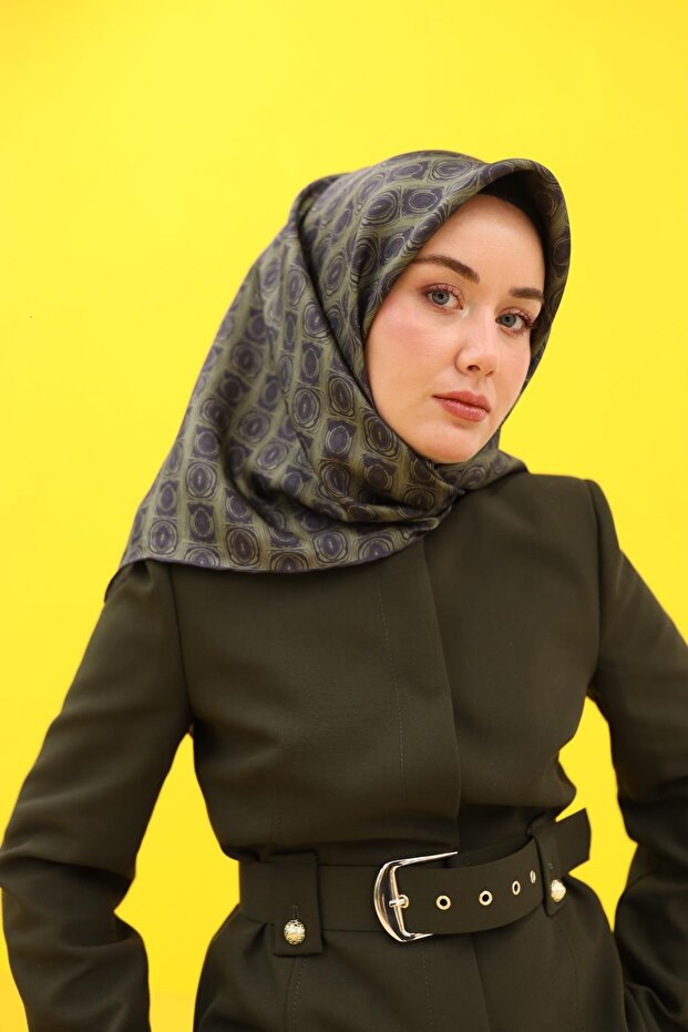 Twill İpek Eşarp 11452-07 - 1