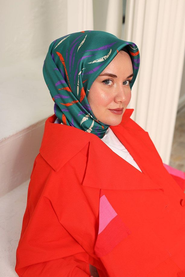 Twill İpek Eşarp 11432-33 - 5