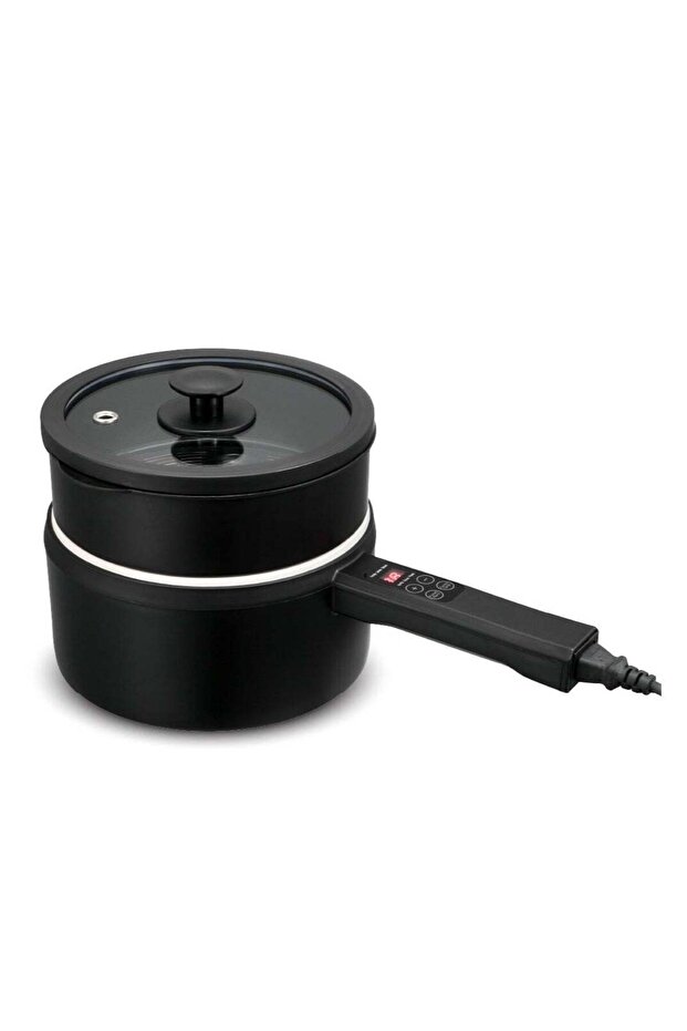 Magic Pan WS18 2L Multi Functional Electric Pan 700W Nonstick Touch Control Glass Lid Cooker