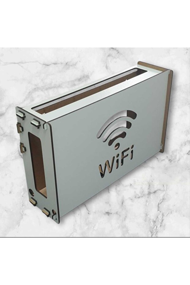 Modem Saklama Kutusu / Wifi /Duvara Asılabilir kutu - 6