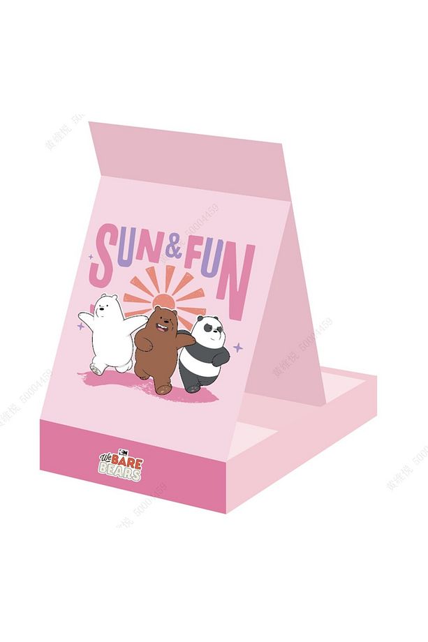 We Bare Bears Lisanslı Masa Üstü Ayna - 5