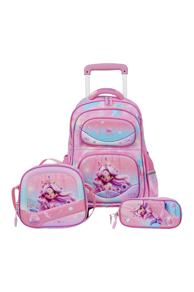Kiddokit Character School Bag - PINK