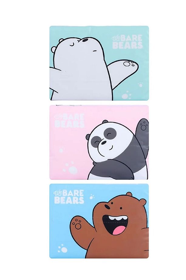We Bare Bears Lisanslı Kağıt Mendil (3'lü Paket) - 4