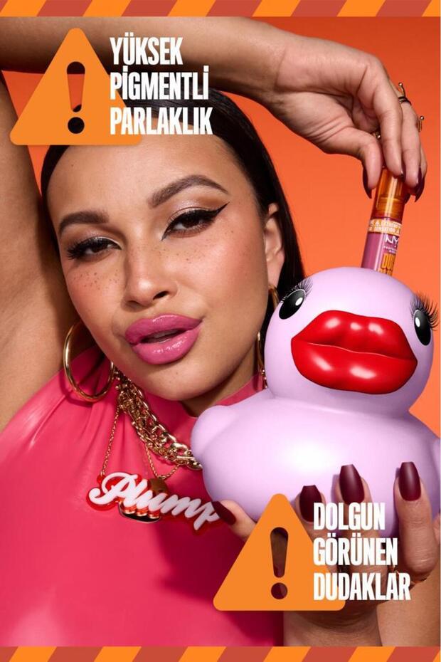 Duck Plump Dolgun Görünüm Veren Dudak Parlatıcısı-08 Mauve Out Of My Way&Dudak Kalemi 04 Fill Em' In - 7