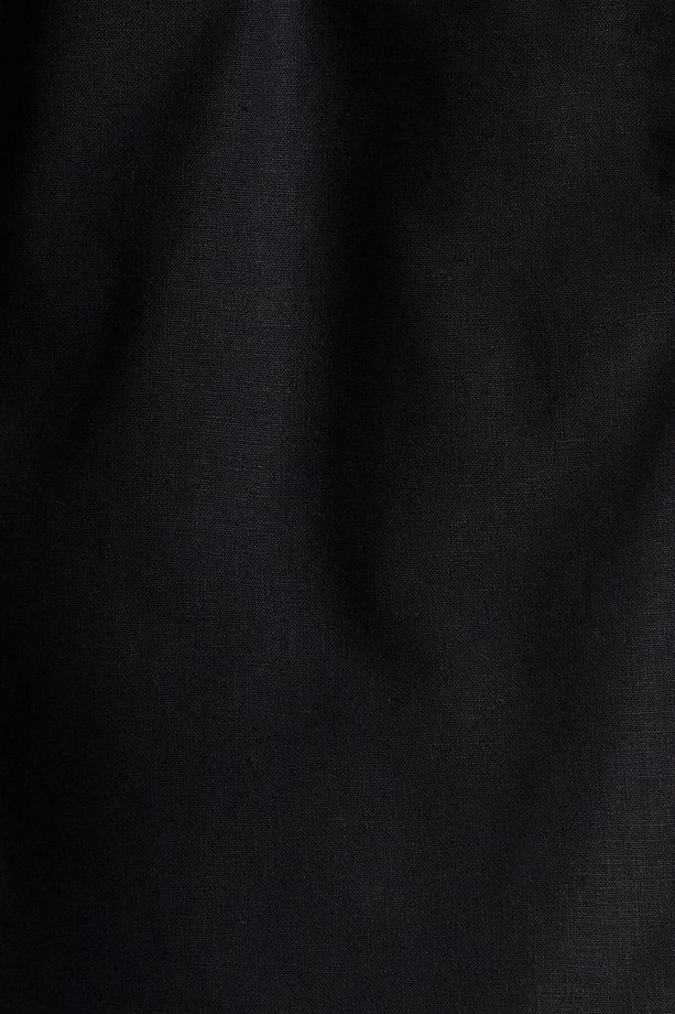 Keten Karışımlı Şort Relaxed Fit - 3