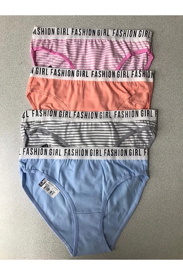 TUTKU 12'li Paket Kadın Desenli Bikini Külot Asorti Kilot - 1