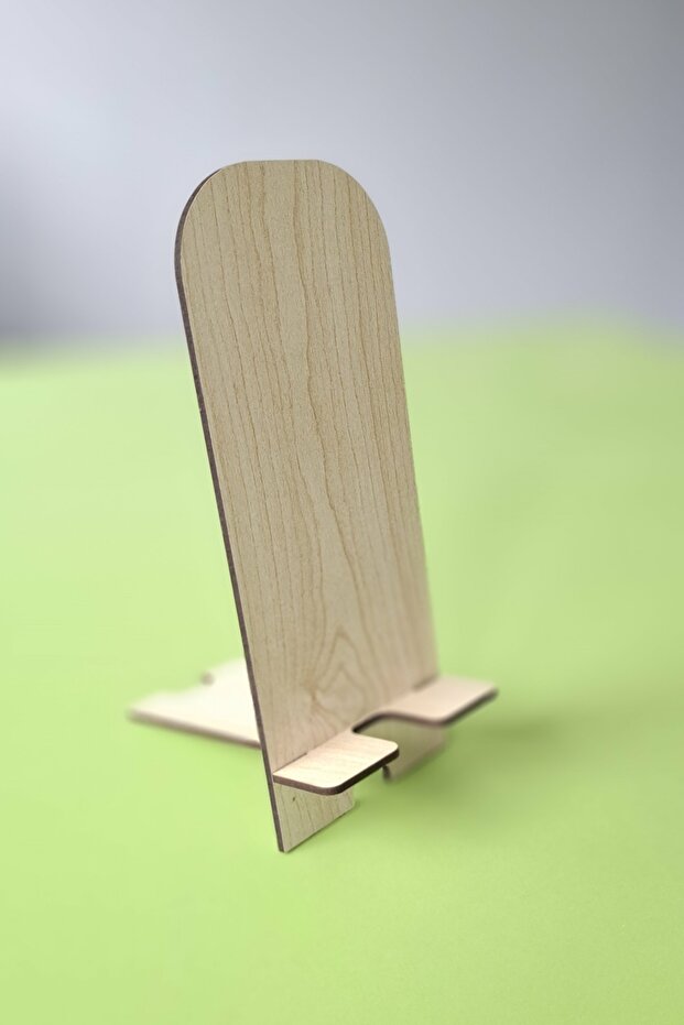 حامل هاتف خشبي MDF لتخطيط المكتب والأناقة