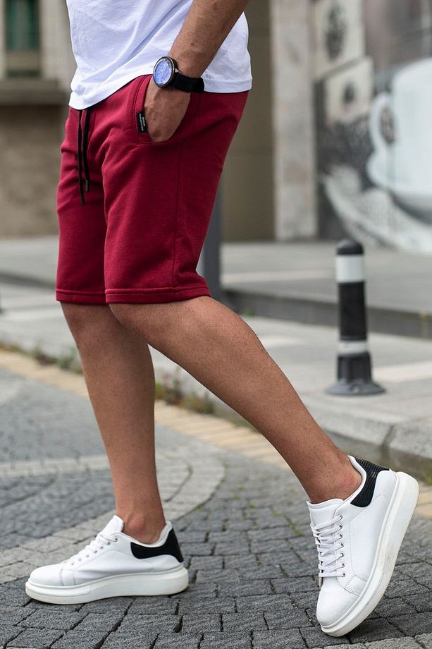 Bordo Erkek Regular Fit Şort 4842 - 3