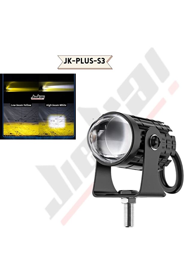 JİEKAİ JK-PLUS-S3 SİS FARI ÇİFT RENK - ( ADET FİYATIDIR ) - 1