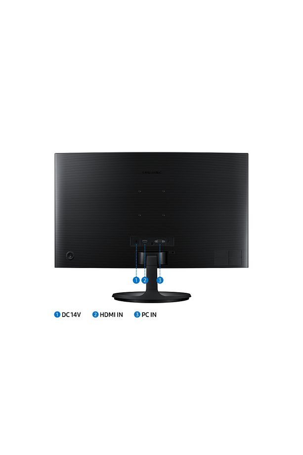 24" Essential Kavisli Monitör S3 S36c, C362eauxuf Siyah - 4