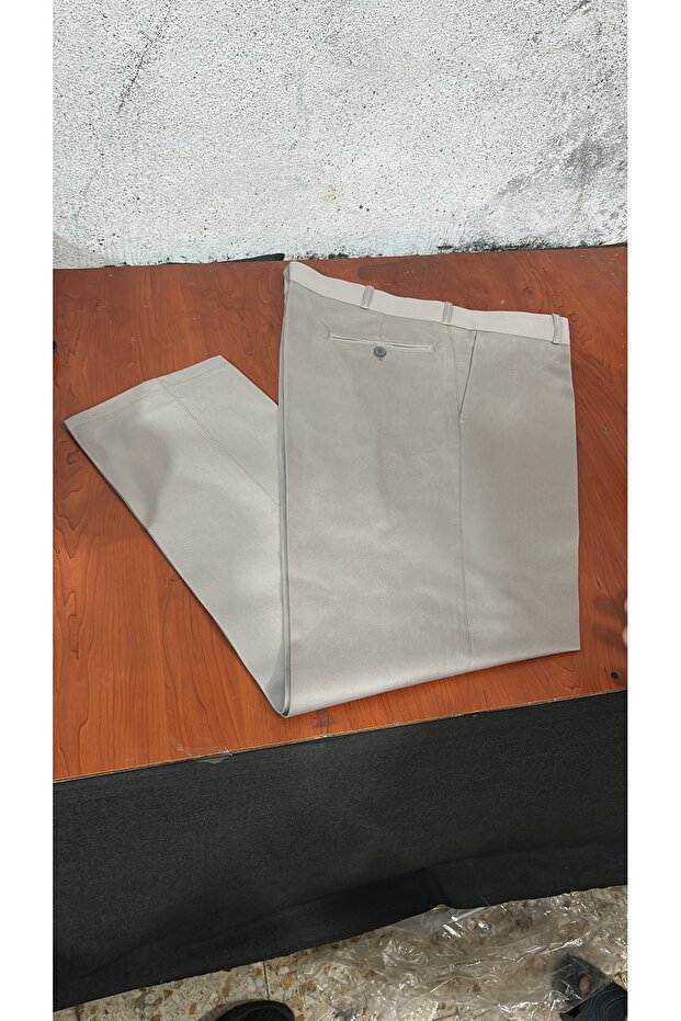 أبي العمل بنطلون الكتان - 1