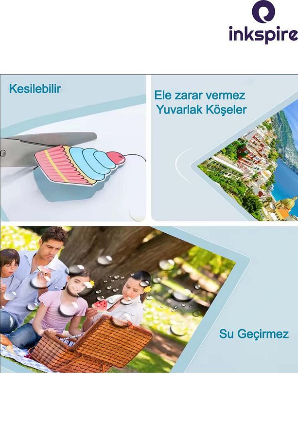 Termal Laminasyon Filmi A4 10 Adet 125 Micron Parlak Laminasyon 1 Paket PVC Kaplama Kimlik Poşeti 10 - 5