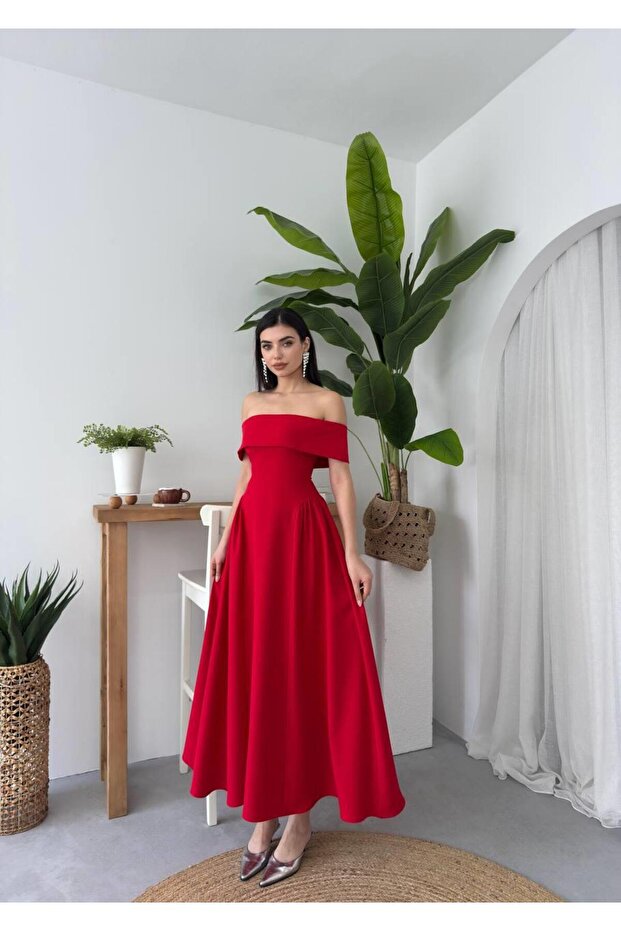 Melodia Atlas Uzun Elbise - 4