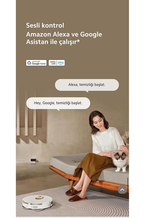 6000pa Sonik Titreşimle Olağanüstü Temizlik Yeni Nesil Lds Lazer Navigasyon Sistem Robot Süpürge S20 - 3
