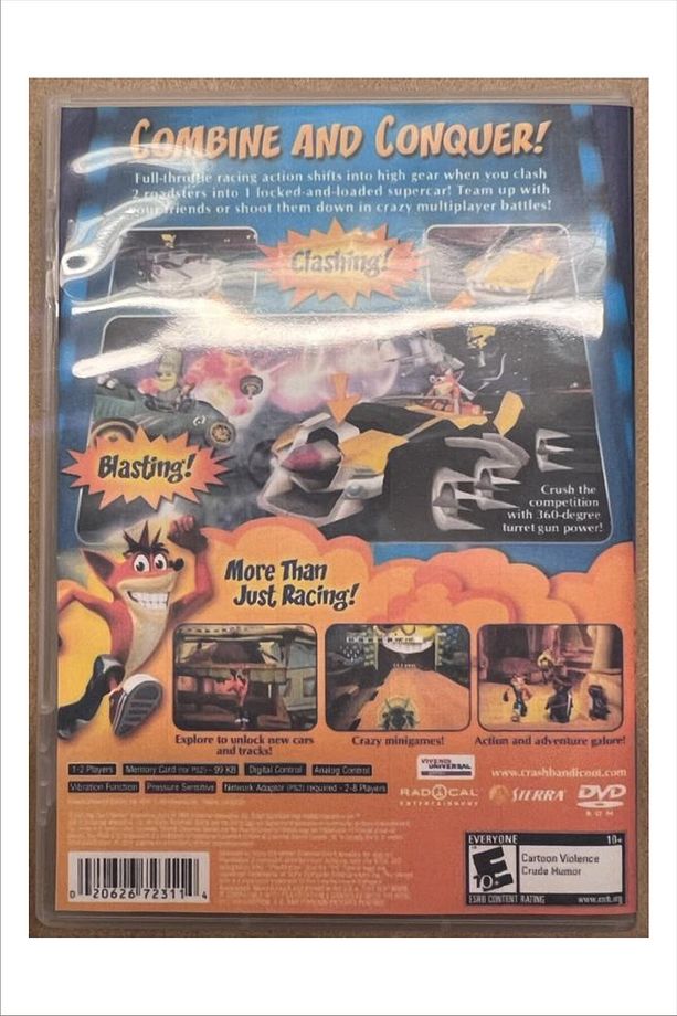 PLAYSTATION 2 KOLEKSİYON SERİSİ -CRASH TAG TEAM RACING- SADECE ÇİPLİ CİHAZLAR İÇİN! - 3