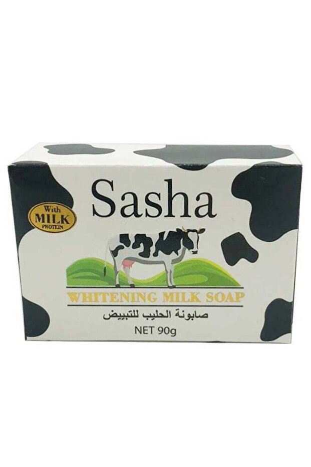 ساشا صابون الحليب المبيض 90 جم