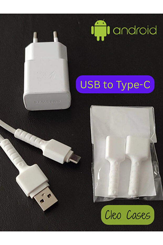 Android Usb To Type-C Şarj Kablo Ucu Koruyucu - 1