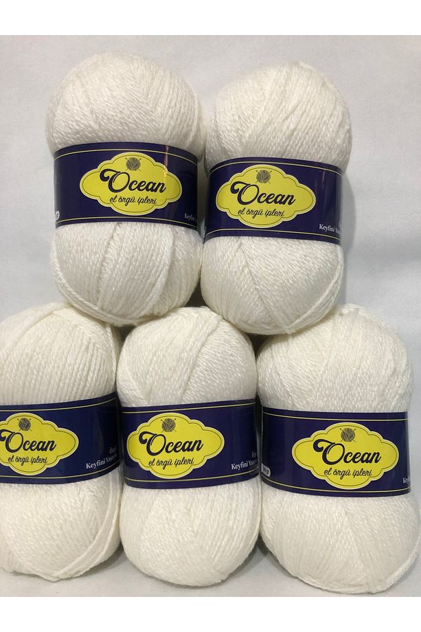 Patik el örgü ipi 5 adet 100 gr 225 metre - 1