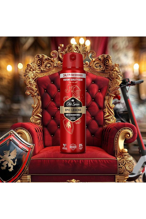 Epic Legend Duş Jeli ve Şampuan 400 ml, Stick Deodorant 50 ml, Sprey Deodorant 150 ml 3'lü Set - 8