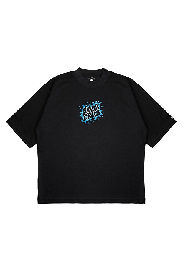 Unisex Oversize Santa Cruz Printed Boxy Fit Thick Fabric (240Gsm) T-Shirt
