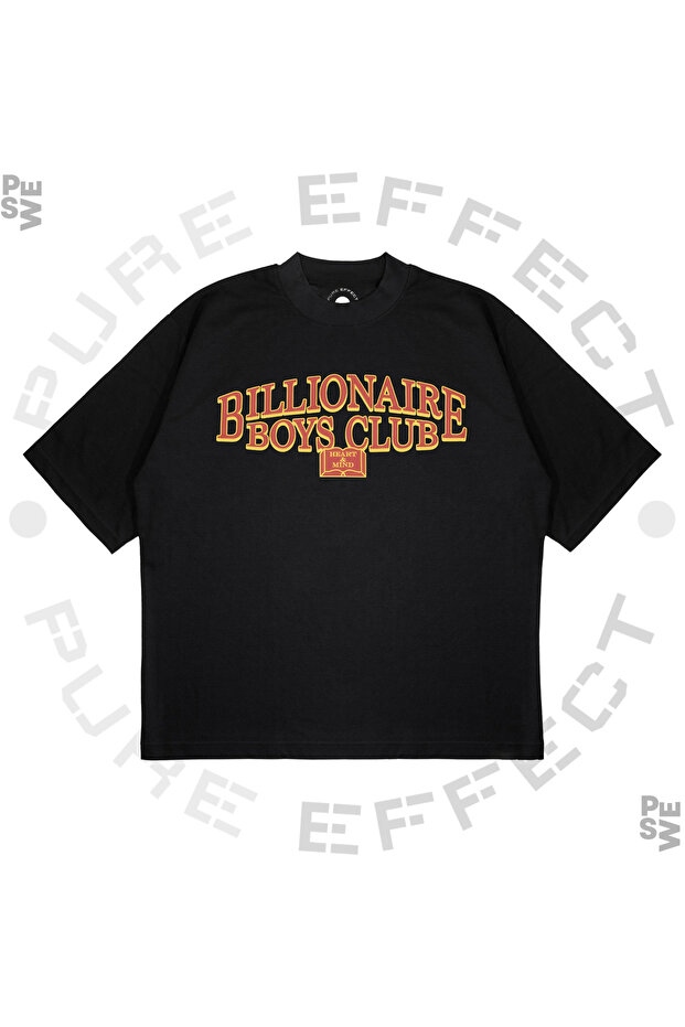 Unisex Oversize Bıllınaıre Boys Club 4 Printed Boxy Fit Thick Fabric (240Gsm) T-Shirt