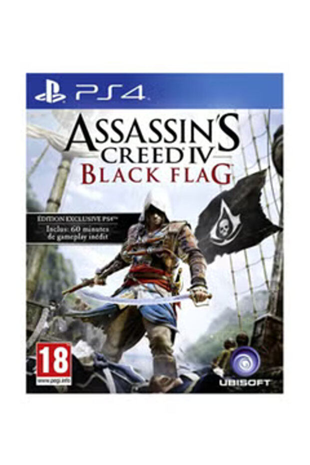 Assassin's Creed : IV : Black Flag (Intl Version) - Adventure - PlayStation 4 (PS4)