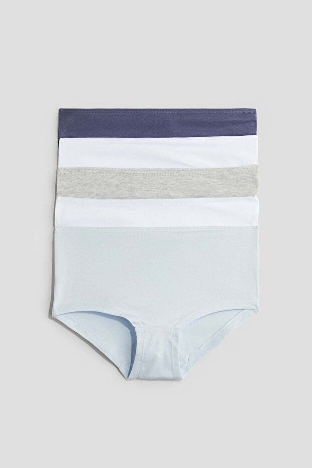 5-pack cotton hipster briefs