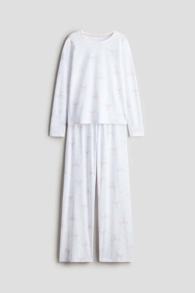 Cotton jersey pyjamas