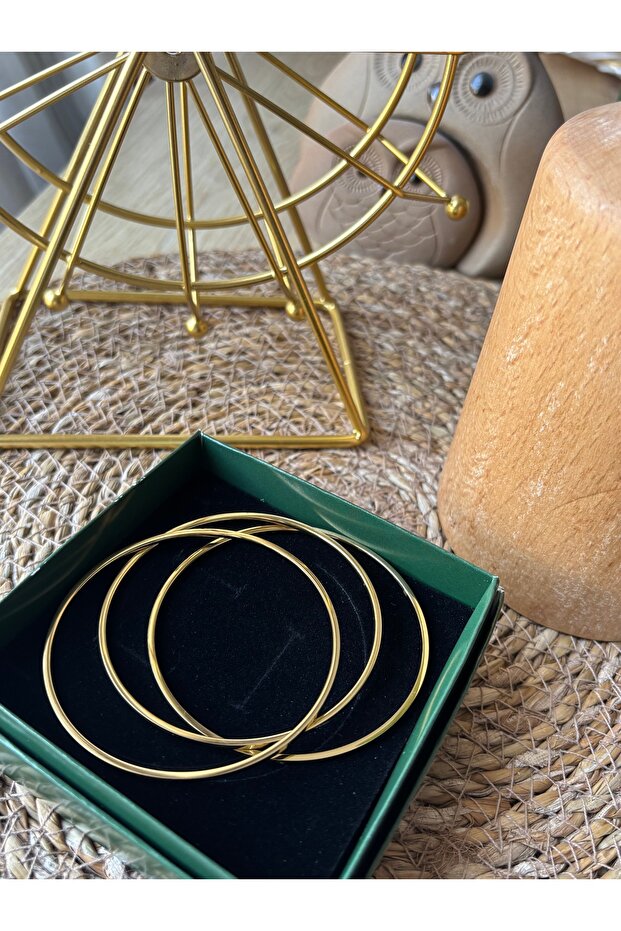 3 lü Çelik Ajda Bilezik - 4