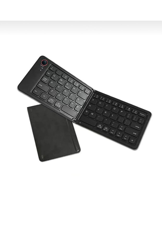 Tk-08 Şarjlı Katlanabilir Taşınabilir Bluetooth Mini Klavye - 4