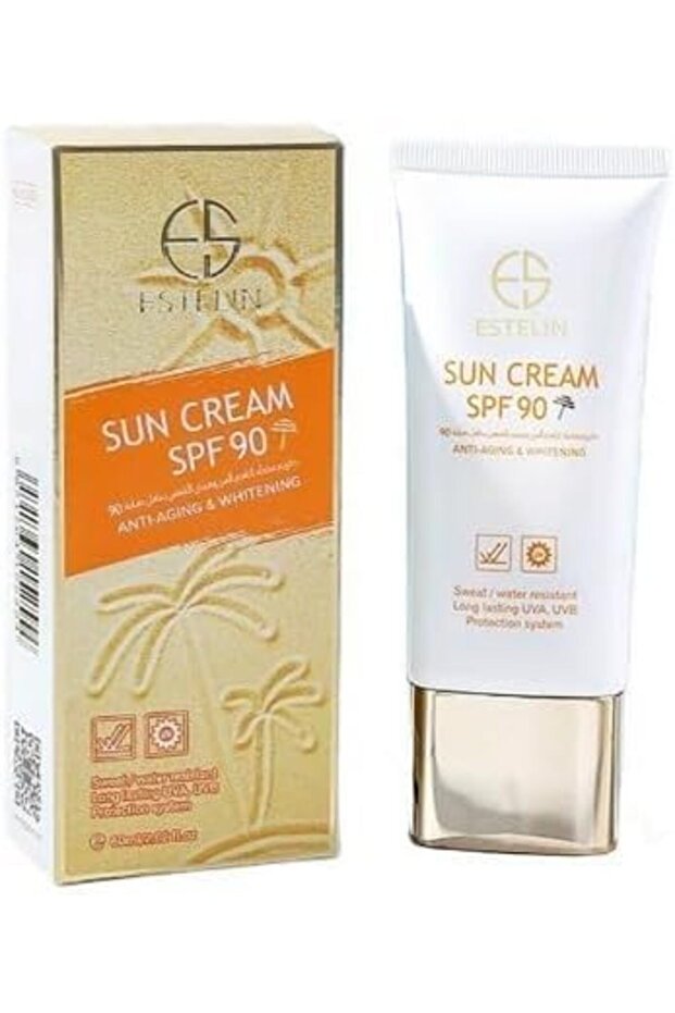 ESTELIN Anti-Ageing and Whitening Sun Cream SPF 90