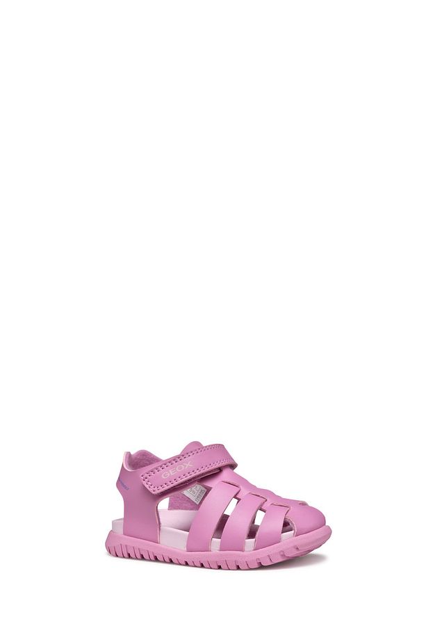 Kız Bebek Pembe B Sandal Fusbetto A - Synt.Lea Bantlı Sandalet B556BA000BCC8006 - 2
