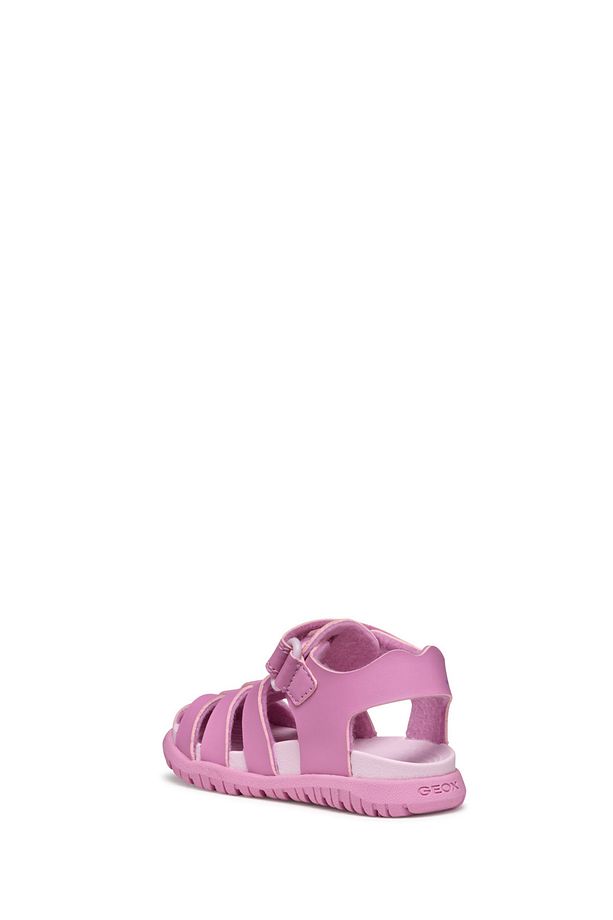 Kız Bebek Pembe B Sandal Fusbetto A - Synt.Lea Bantlı Sandalet B556BA000BCC8006 - 3