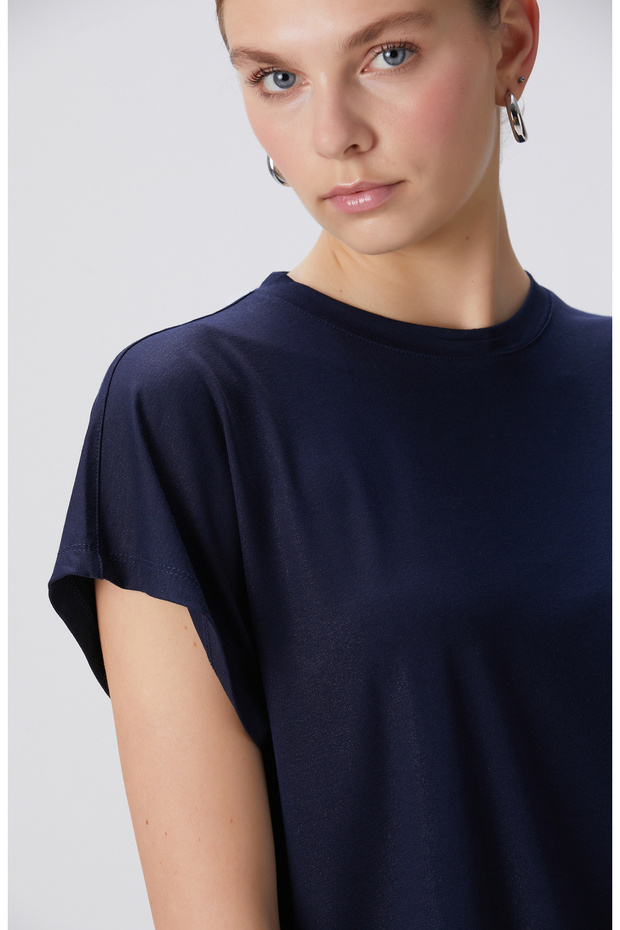 Lacivert T-shirt - 3