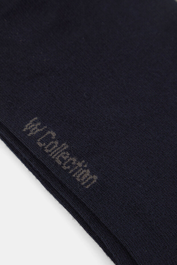 LACİVERT BAMBU ÇORAP - 2