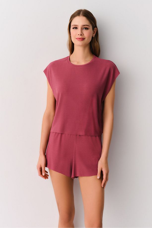 Rosemary Şort Pijama Takımı - 1