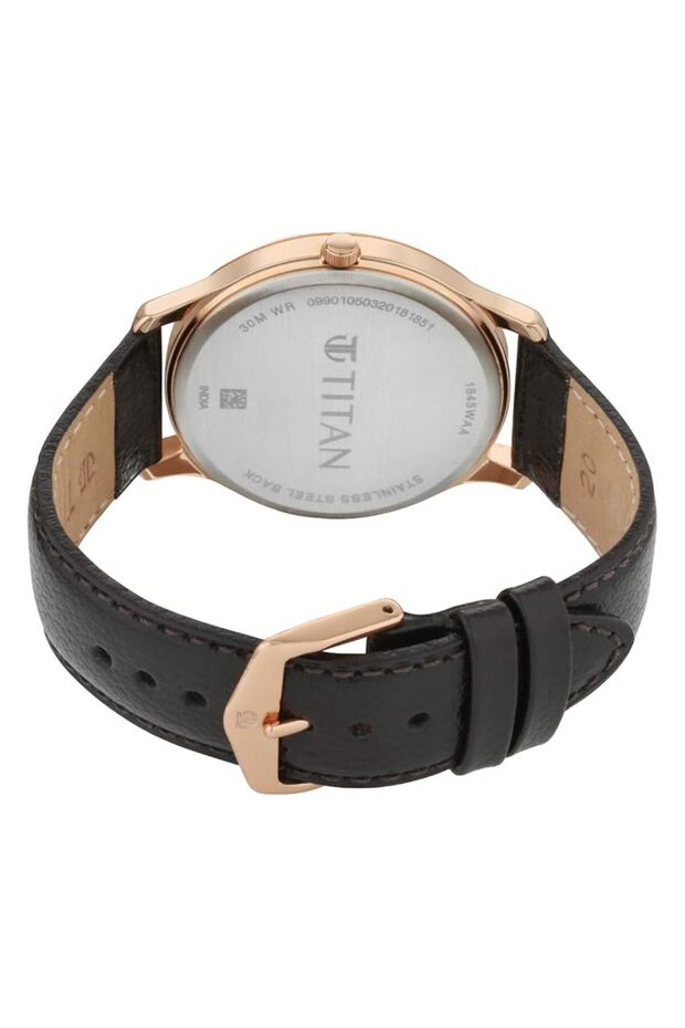 Titan Lagan Collection Analog Silver Dial Men Watch Nn1845Wl01 - 3