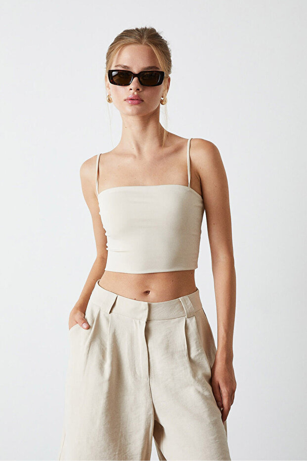 İp Askılı Croptop - 3