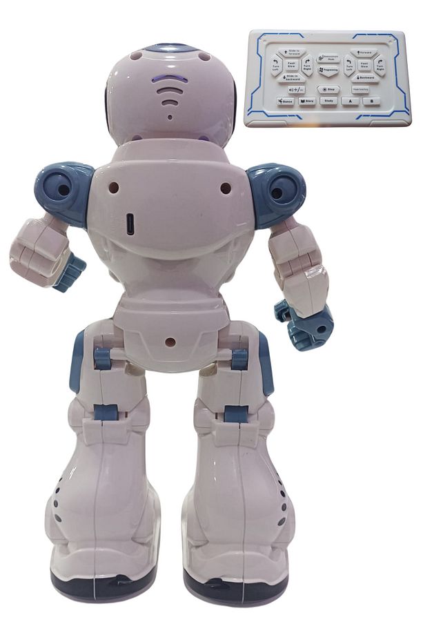 Hareketli,Sesli,Işıklı,Dansçı Uzaktan Kumandalı Şarjlı Programlanabilir Akıllı Robot - 4