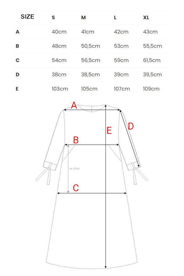 Rochie trapez cu maneci legate - 5