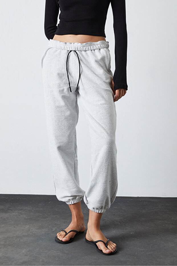 Lastikli Jogging Pantolon - 2