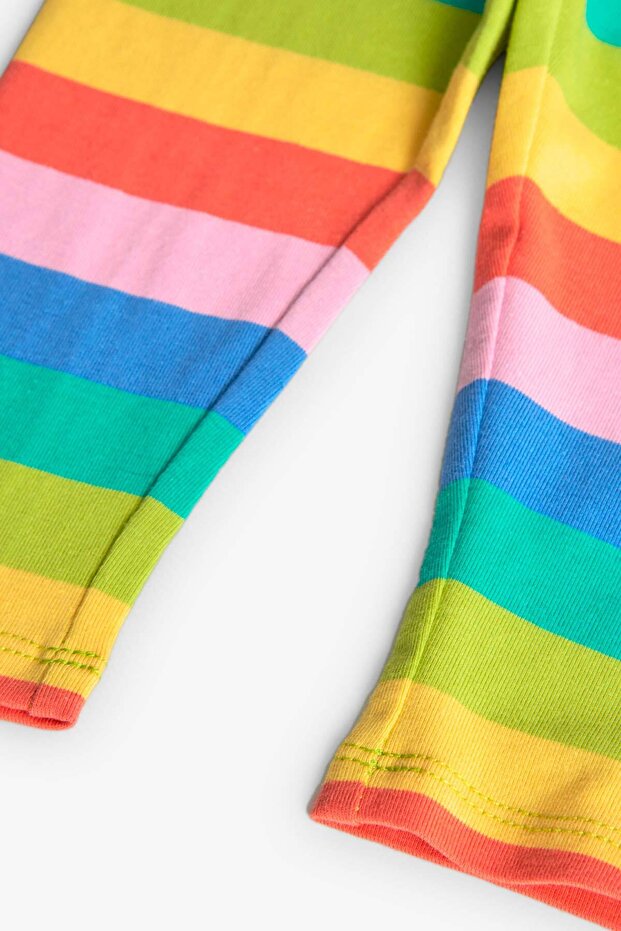 Renkli Kız Çocuk Tayt - 5