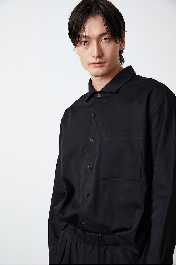Oversize Poplin Gömlek - 1