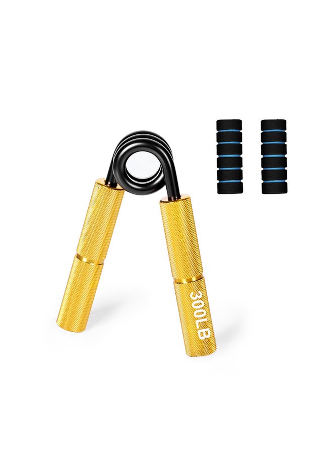 300LB Metal Hand Gripper 50LB-350LB Strengthener Finger Exerciser Grip Strength Muscle Arms Trainer