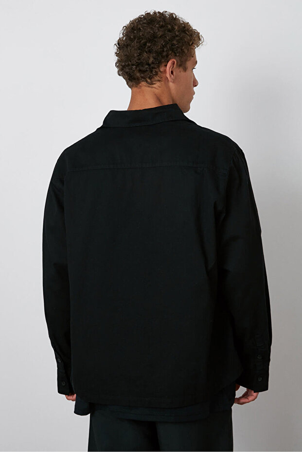 Cepli Gabardin Gömlek - 5