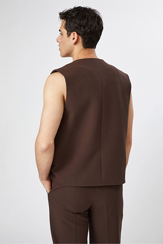 Oversize Yelek - 5